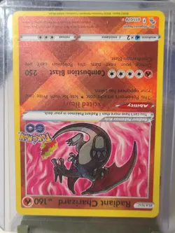 Radiant Charizard 011/078 Pokemon GO Holo - Image 3