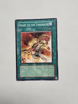 1x Heart of the Underdog - IOC-032 - Common - Unlimited Edition LP YuGiOh - Image 1