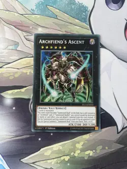 Archfiend's Ascent - FIGA-EN033 - Secret Rare - 1st Ed - NearMint - YuGiOh! - Image 1