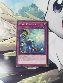Cynet Conflict - Super Rare - 1st Edition FIGA-EN042 - NM - YuGiOh! - Image 1