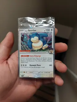 Pokemon TCG Hop's Snorlax Gamestop Promo 117/159 Sealed - Journey Together NM - Image 1
