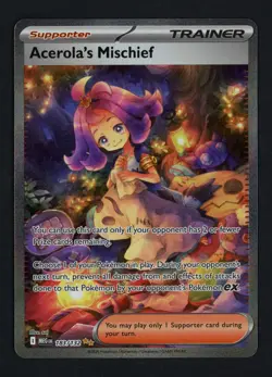 Acerola's Mischief 183/132 ME01 Mega Evolution Special Illustration Rare Pokemon - Image 1