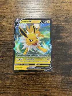 Jolteon V - SWSH151 Sword & Shield Promo Near Mint Pokemon TCG - Image 1