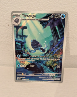 Tirtouga 106/086 Illustration Rare, Black Bolt, Full Art Holo, Pokemon TCG, NM - Image 1