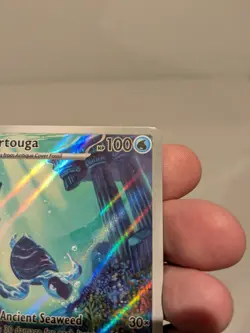 Tirtouga 106/086 Illustration Rare, Black Bolt, Full Art Holo, Pokemon TCG, NM - Image 4