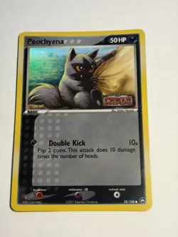 Poochyena 58/108 Common Power Keepers Pokemon Reverse Holo Lightly Played - Image 1