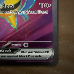 Beedrill ex 98/86 Full Art Double Ultra Rare Pokemon Chaos Rising ME04 NM - Image 3
