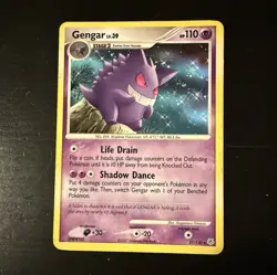 Pokemon TCG Gengar Diamond and Pearl 27/130 Rare Non Holo MP - Image 1