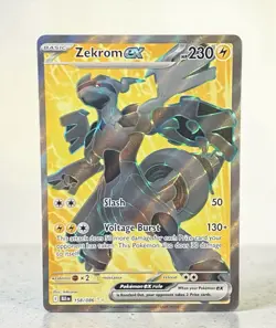 Pokemon Zekrom Ex #158/086: SV Black Bolt (Read Description) 🔥 - Image 1