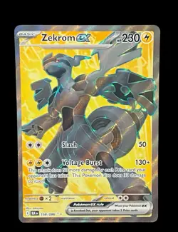 Pokemon Zekrom Ex #158/086: SV Black Bolt (Read Description) 🔥 - Image 2