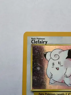 Wizards of the Coast Clefairy 6/130 Base Set 2 2000 Unlimited Holo Rare 40 HP - Image 2