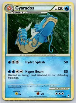 Gyarados 7/95 Holo Rare Call of Legends Pokemon NM - Image 1