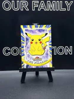 Pikachu #25 1999 Pokemon TV Animation Edition Blue Logo Topps Non Holo - Image 1