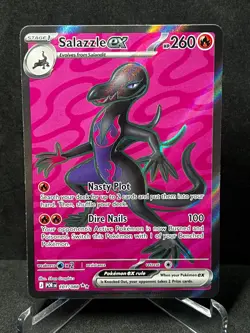 Pokemon Salazzle ex 101/088 Perfect Order Holo Near Mint - Image 1