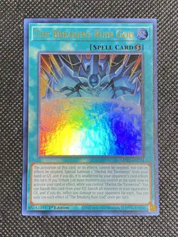YuGiOh! - The Breaking Ruin God MP22-EN274 Ultra Rare 1st Edition Near Mint - Image 1