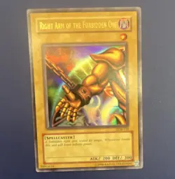 Konami Yu-Gi-Oh! Right Arm of the Forbidden One LOB-122 Ultra Rare Holo EN - Image 1