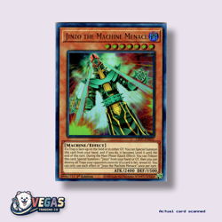 Yu-Gi-Oh! 1st Edition Jinzo the Machine Menace Ultra Rare LED7-EN031 NM - Image 1