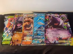 Set Of 5 Jumbo Pokemon Cards - Image 1