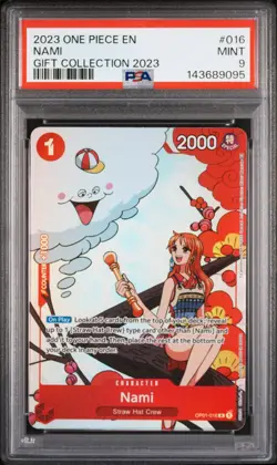 2023 One Piece Gift Collection 2023 #016 Nami PSA 9 Mint - Image 1