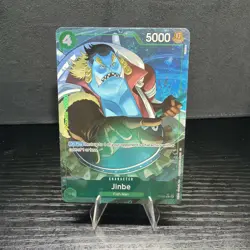 Jinbe - P-063 (Alternate Art) P-063 Premium Booster -The Best- Vol. 2 Foil - Image 1