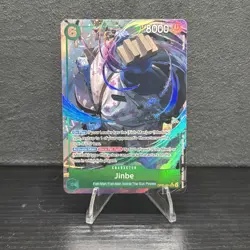 Jinbe (Alt Art) OP11-031 SR One Piece Tcg A Fist Of Divine Speed - Image 1