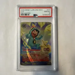 Disney Lorcana enchanted Lilo Causing An Uproar 217/204 PSA 10 - Image 1
