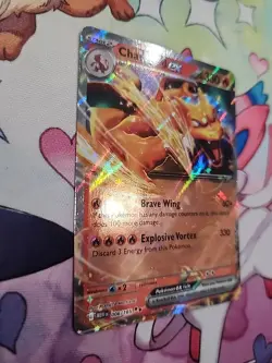 Pokemon TCG Charizard EX Scarlet & Violet Holo Double Rare Card 006/165 - Image 4