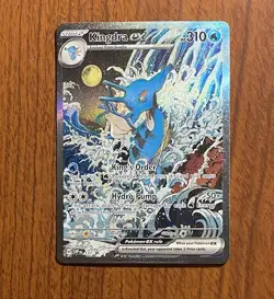 Kingdra ex 131 Sv: Scarlet & Violet Promo Cards Holo NM Near Mint - Image 1