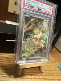 2025 POKEMON SVP EN-SV BLACK STAR PROMO #173 EEVEE PSA 10 - Image 2