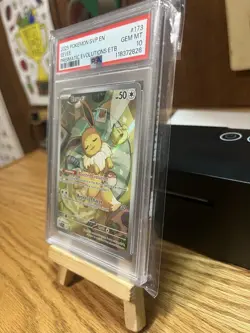 2025 POKEMON SVP EN-SV BLACK STAR PROMO #173 EEVEE PSA 10 - Image 4