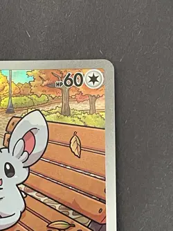 Minccino AR 157/086 Black Bolt sv11B Pokemon Card Japanese [Near Mint] - Image 2