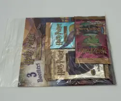 HARRY POTTER Trading Card Game TCG 3 Booster Packs Mutlipack NEW SEALED 2001 - Image 4