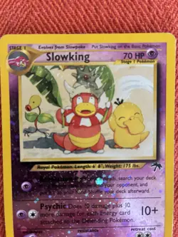 Pokemon Slowking Reverse Holo Card Southern Islands Promo 14/18 2001 UNGRADED - Image 3