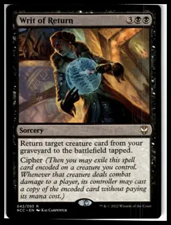 Commander: Streets of New Capenna #42 Writ of Return - Image 1
