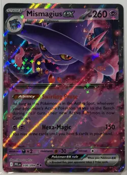 Pokemon TCG - Mismagius ex - Double Rare ME02: Phantasmal Flames 036/094 NM - Image 1