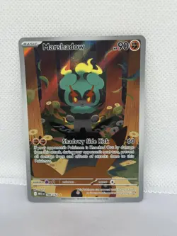 Marshadow 146/132 Illustration Rare, Mega Evolution, Full Art Holo, Pokemon - NM - Image 4