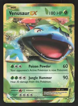 Venusaur EX 1/108 Pokemon TCG XY - Evolutions NM - Image 1