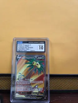 Pokemon Go Alolan Exeggutor V 71/78 Super Rare Holo CGC 10 GEM Mint - Image 1