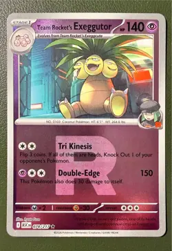 Pokemon TCG Team Rocket's Exeggutor 78/217 Ascended Heroes ME2.5 Rocket's Revers - Image 1