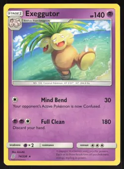 Exeggutor 74/236 Rare Unified Minds Pokemon Near Mint - Image 1