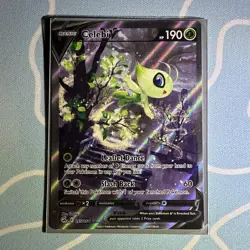 Pokemon TCG Celebi V Alt Full Art Holo Ultra Rare 245/264 Fusion Strike EN - Image 1
