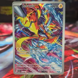 Pokemon TCG Zeraora 151/142 Sv07 Stellar Crown Illustration Rare Holo EN - Image 1