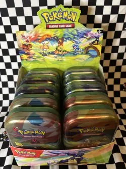Pokemon Vibrant Paldea Sealed Mini Tin (Priced Each Tin / Artwork May Vary) New - Image 2