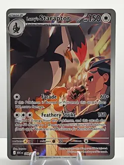 Larry's Staraptor 249/217 ME: Ascended Heroes Pokemon TCG Illustration Rare NM - Image 1