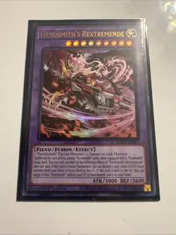Yugioh Fiendsmith's Rextremende Ultra Rare SUDA-EN037 Supreme Darkness - Image 1
