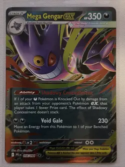 Pokemon Mega Gengar ex Promo #056/94 Mega Gengar Battle Deck - Image 1