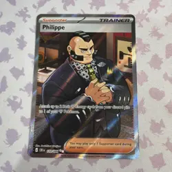 Philippe 110/86 Ultra Rare Full Art Pokemon TCG Chaos Rising NM - Image 1