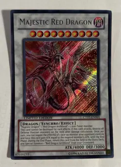 Majestic Red Dragon - CT07-Limited Edition LP Yugioh - Image 1