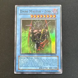 Yugioh! Dark Master - Zorc Super Rare -DCR-082 Unlimited - Image 1