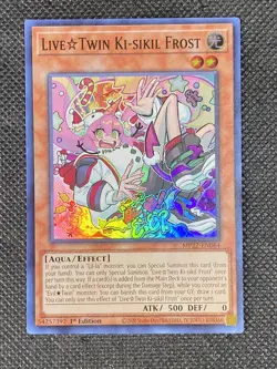 YuGiOh! - Live Twin Ki-sikil Frost MP22-EN064 Super Rare 1st Edition Near Mint - Image 1